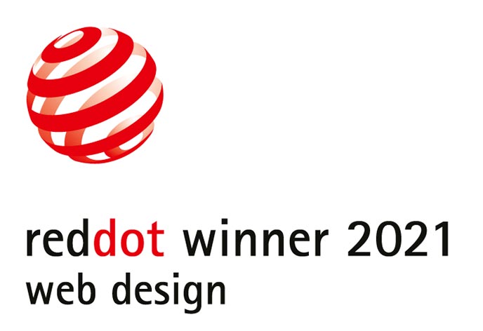 reddot winner 2021 web design